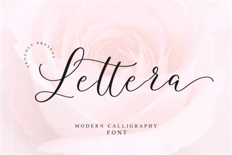 Lettera Font by kammaqsum · Creative Fabrica