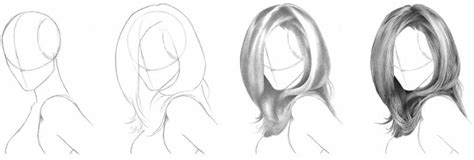 How to Draw Realistic Hair: Easiest Way! | RapidFireArt