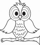Printable Cartoon Owl Coloring Page For Kids – SupplyMe sketch template