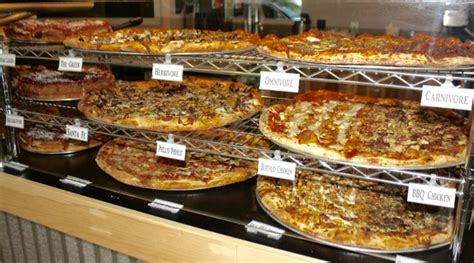 Ziggys Pizza counter display - Lake Sunapee Living