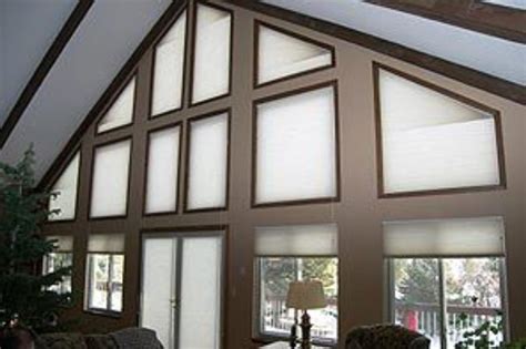 Motorized Trapezoid Honeycomb Shades - Abda Window Fashions