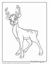 100  Reindeer coloring Pages Free PDF To Print Woo Coloring sketch template