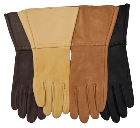 Deerskin Gauntlets By Geier Gloves | Free USA Shipping at Leather ...