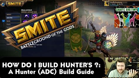 SMITE - How Do I Build Hunter's? : A Hunter (ADC) Build Guide. - YouTube