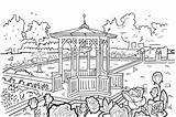 Gazebo Coloring Page  Free Printable Coloring Pages sketch template