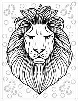Leo Coloring Pages Artistic Fun For All Ages sketch template