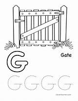 Gate Coloring Pages Sketch Page sketch template