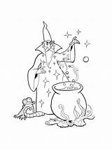 Magician Coloring Pages sketch template