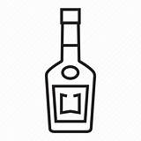 Hennessy Bottle Label Template Sketch Coloring Page sketch template