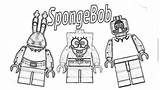 Lego Spongebob Coloring Page  Home sketch template