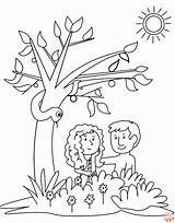 Color Your Wayle Adam And Eve Coloring Page  Home sketch template