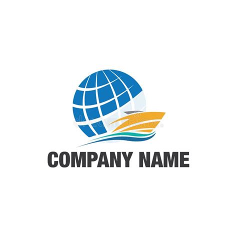 Import And Export Logo For New Company Stock Vector - Illustration of ...