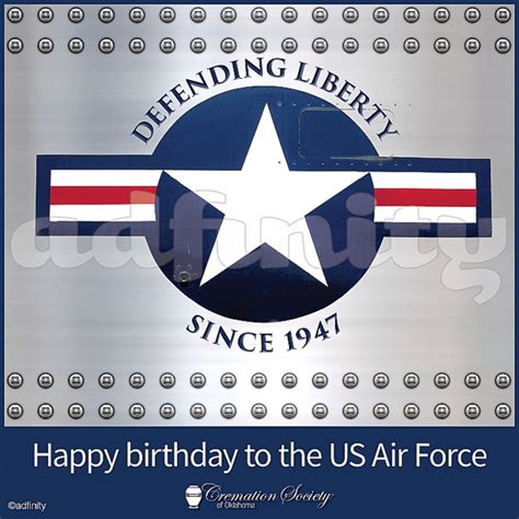 Happy birthday to the US Air Force! (Facebook) - adfinity