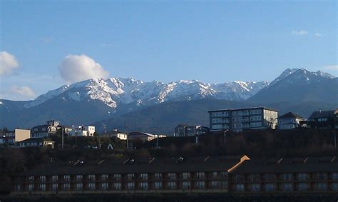 Olympic National Park as viewed from Port Angeles, WA | Olympic national park, National parks ...