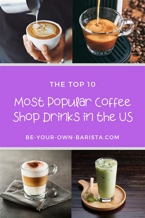 The Top 10 Most Popular Coffee Shop Drinks in the US in 2020 | Coffee drinks, Coffee recipes ...