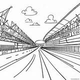 Exciting F1 Race Track Coloring Page 7531 6038 sketch template