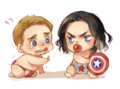 Bucky ★ Steve - Steve and Bucky Fan Art (37551982) - Fanpop