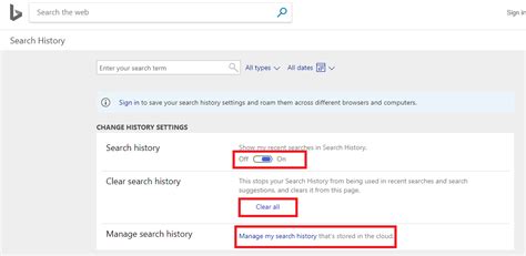 Bing Search History - How to View your Images - Video - Delete Bing Searches Activity