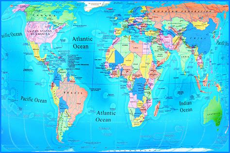 world map updated | World map