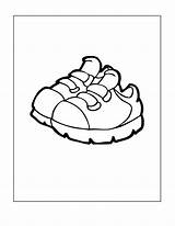 Shoes Coloring Pages – Printable FREE sketch template