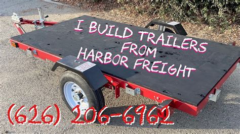 Parts For Harbor Freight Trailers