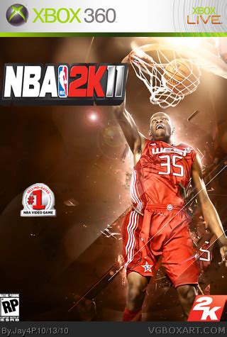 Nba 2k11 Xbox 360 Box Art Cover by Jay4P