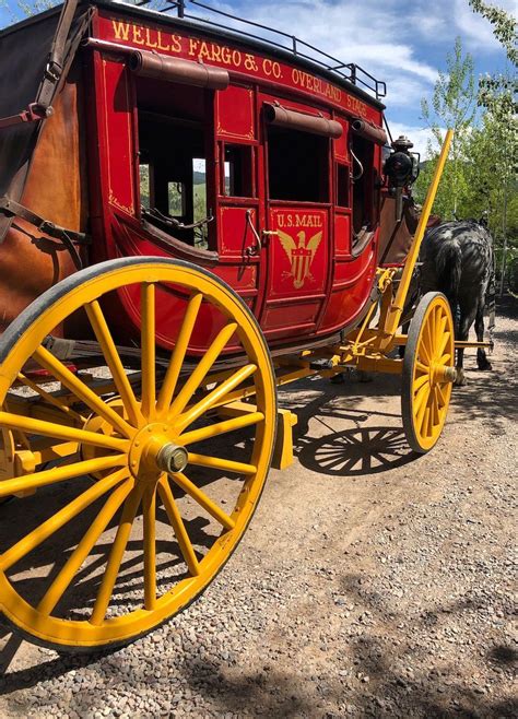 “I just got to experience a stagecoach ride for the first time in our restored Wells Fargo ...