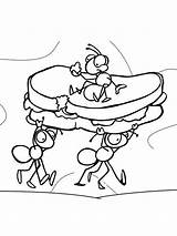 Ant Hill Coloring Page Coloring Pages sketch template