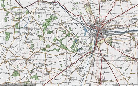 Old Maps of Hartsholme Country Park, Lincolnshire