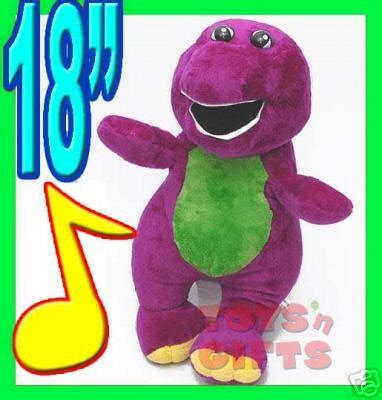 New 18" Singing Barney Doll w/ Tag - I Love You Song | #119442703