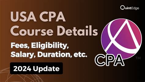 USA CPA Course Details: Fees, Eligibility, Salary, Duration, etc.