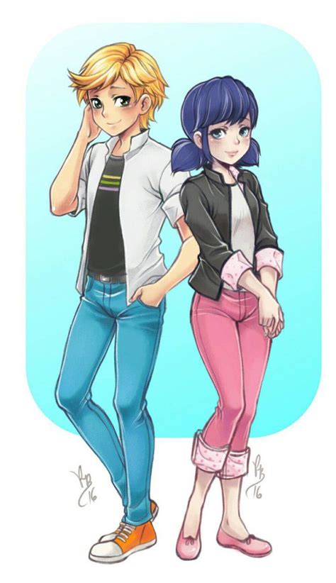 View 25 Cute Marinette And Adrien Fanart - rightimagezone