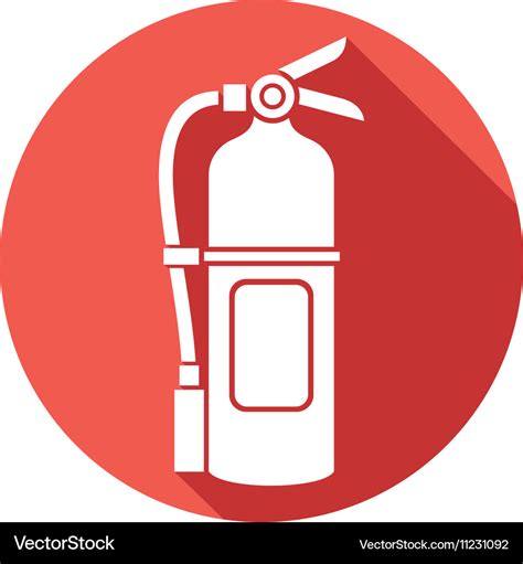 Fire extinguisher icon Royalty Free Vector Image