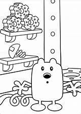 Printable Wubbzy sketch template