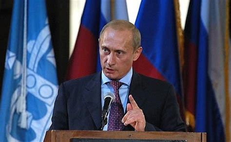 President Vladimir Putin visited Columbia University where he answered questions from students ...