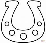Horseshoe coloring Page  Free Printable Coloring Pages sketch template