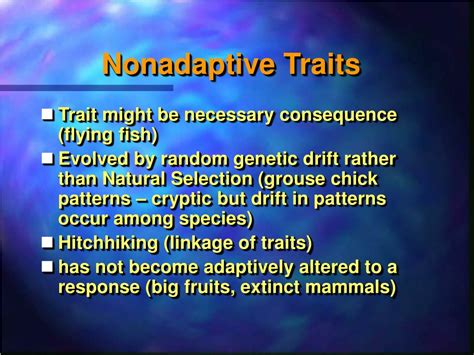 What Is An Adaptive Trait