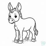 43 Burro Para Colorear  Dibujos PDF Gratis Imprimir sketch template