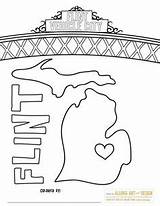 Mackinac Bridge Coloring Page Pages sketch template