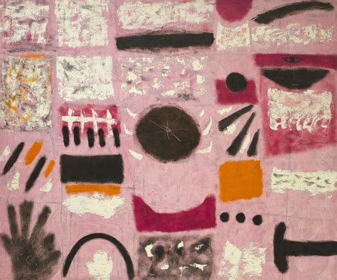 Adolph Gottlieb. Tournament. 1951. Oil on canvas. 60 1/8" x 6' 1/8" (152.6 x 183 cm). Gift of ...