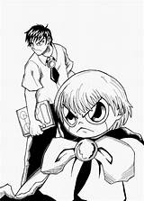 Desenhos Do Zatch Bell Para Colorir  sketch template