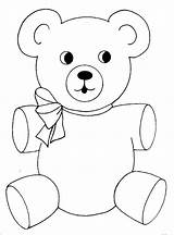 Free Printable Teddy Bear Coloring Pages For Kids sketch template