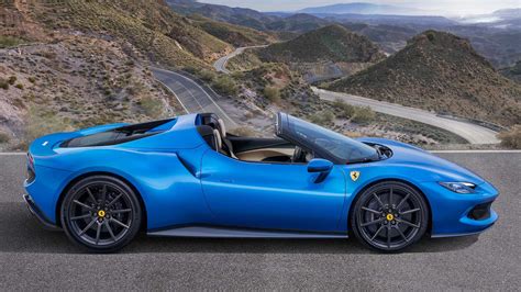 2023 Ferrari 296 GTS First Look: 818-HP Hybrid Gets Drop-Top