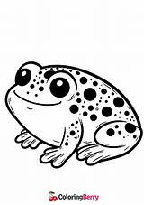 Toad Tadpole Coloring Page Free PDF Printable sketch template