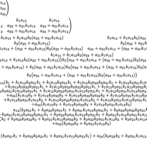 The example of the transformation from the matrix A to the matrix A ...