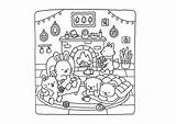 Fuzzy Hygge Coloring Pages To Print  Free Printable sketch template