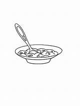 Oatmeal Coloring Pages sketch template