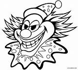 Killer Clown Coloring Pages sketch template