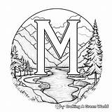 Letter M Coloring Pages  Free & Printable sketch template