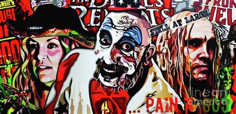 Rob Zombie- Devil's Rejects Painting by Victoria Glaittli - Fine Art America